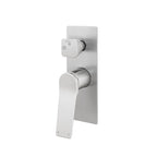 Rushy Square Wall Mixer With Diverter
