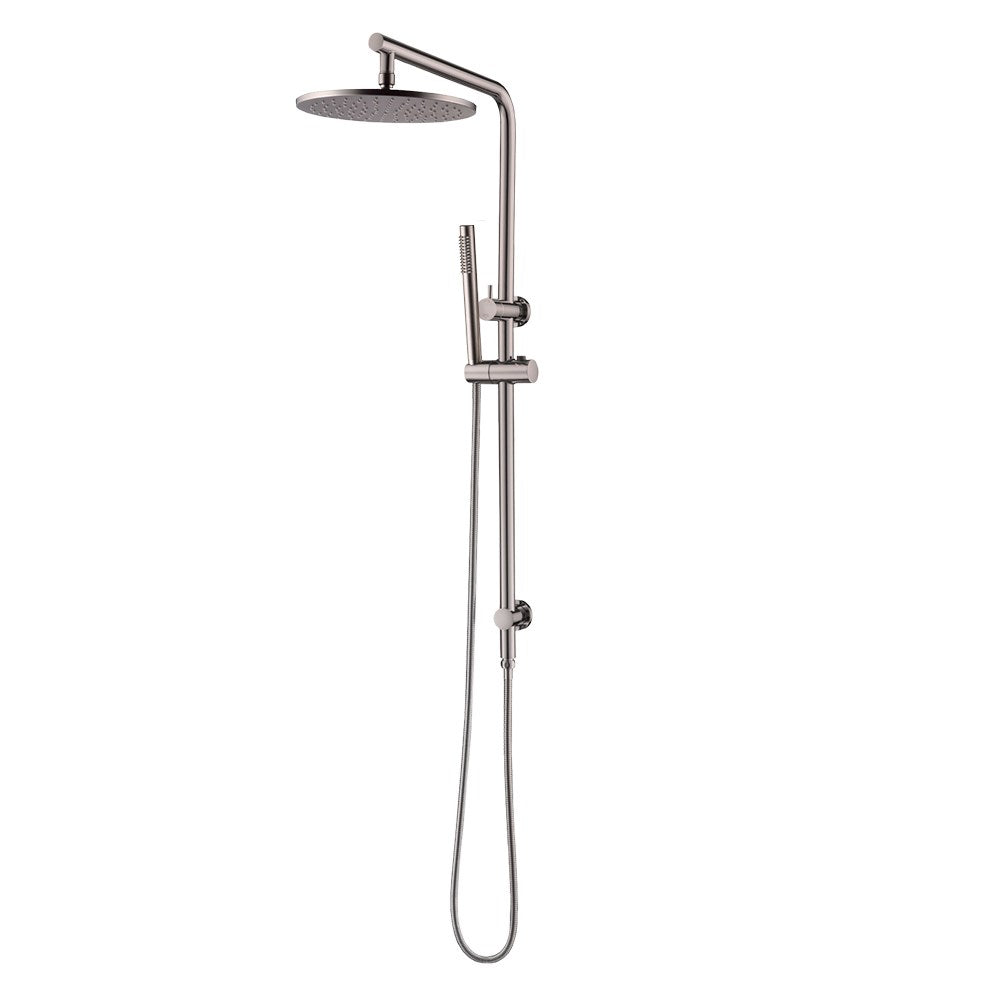 Rika Signature Twin Rail Round Shower Station – Designer Finishes