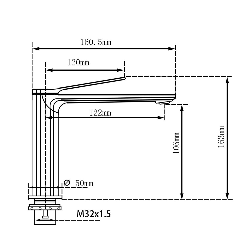 Rushy Basin Mixer