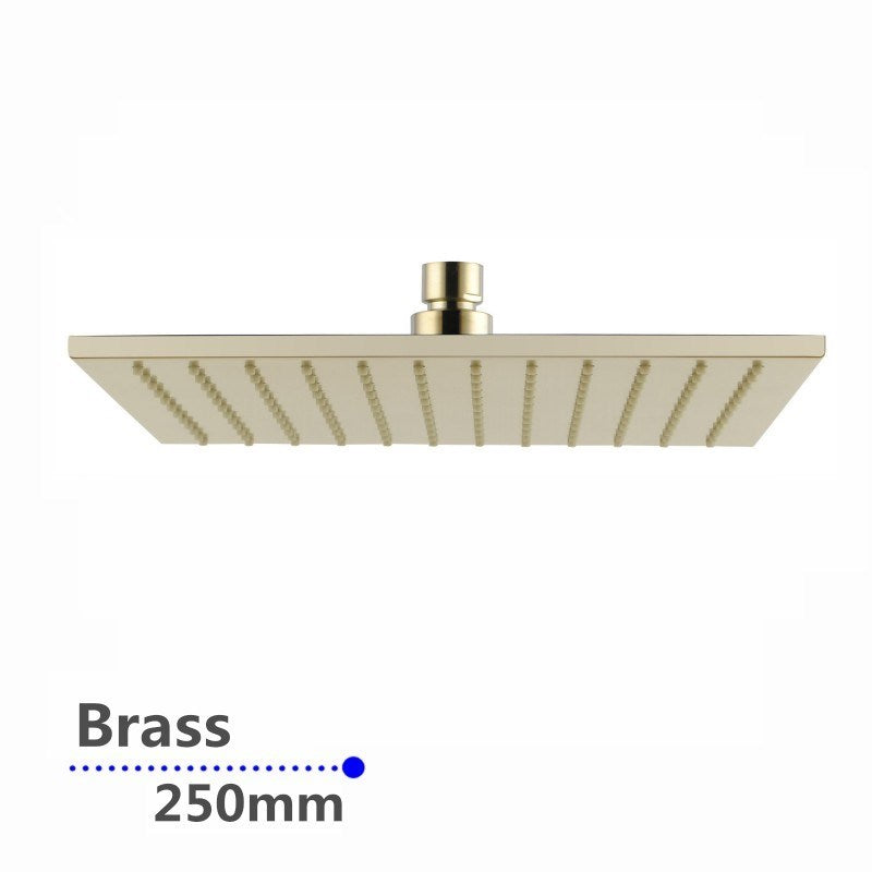 Toshi Signature Square Shower Head - Designer Finishes