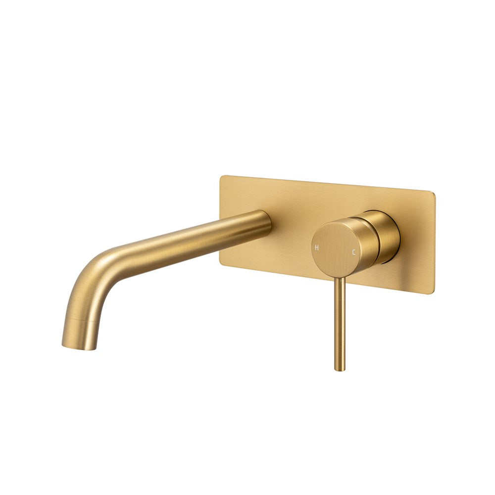 Lucid Pin Wall Mixer With Spout