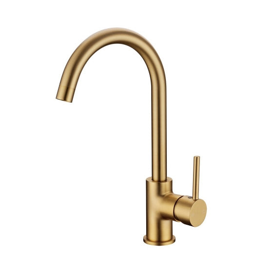 Round Kitchen Sink Mixer Tap 360 Degree Swivel