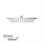 Toshi Signature Square Shower Head - Designer Finishes