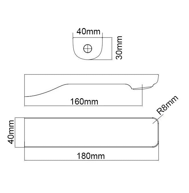 Ivano Bath Spout