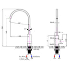 Ivano Square Kitchen Mixer