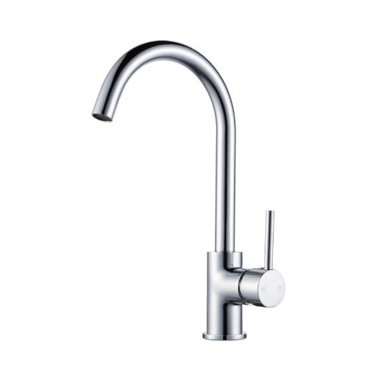 Round Kitchen Sink Mixer Tap 360 Degree Swivel