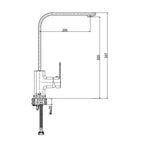 Swivel Kitchen Mixer