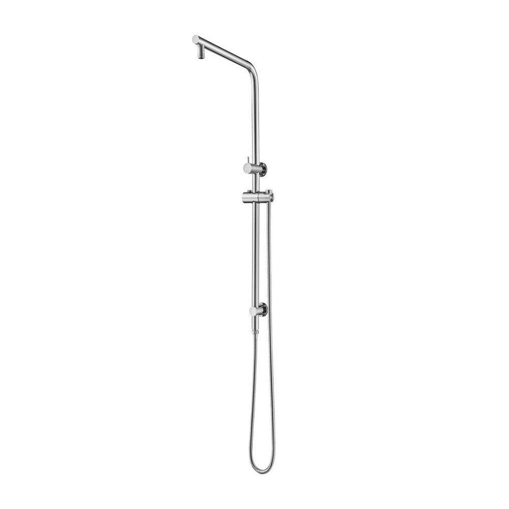 Round Twin Shower Rail