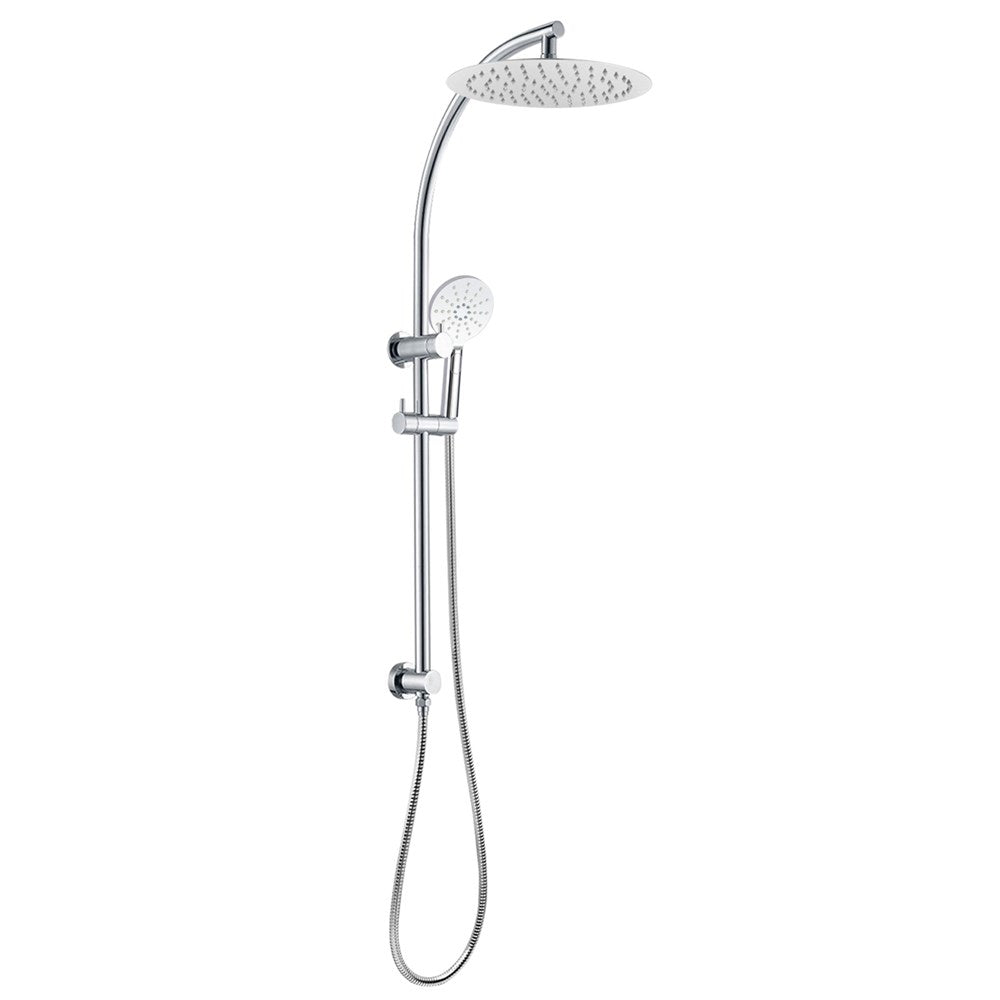 Mico Urban Chrome Twin Rail Shower Station