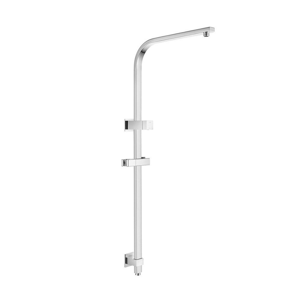 Square Twin Shower Rail