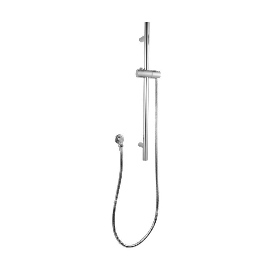 Round Single Shower Rail