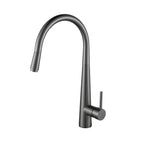 Round Pull Out Kitchen Sink Mixer Tap