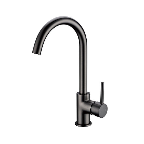 Round Kitchen Sink Mixer Tap 360 Degree Swivel