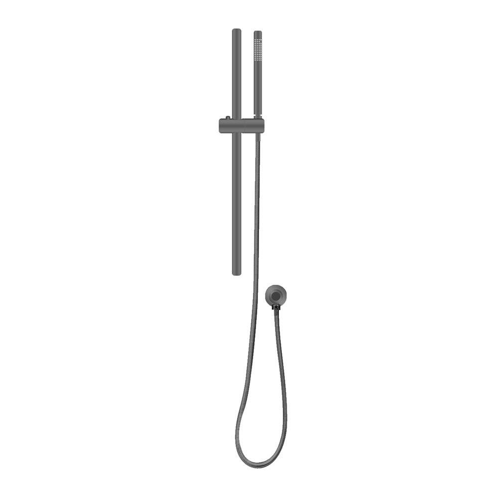 Round Shower Rail With Handheld Shower