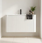 VSS Signature Wall-Hung Vanity – Matte White Finish