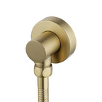 Mezu Luxe Round Rail Shower Set – Contemporary Collection