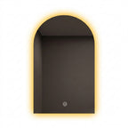 Arcyn Backlit Arch LED Bathroom Mirror with Demister – 750 × 500