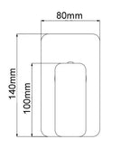 Ivano Square Wall Mixer