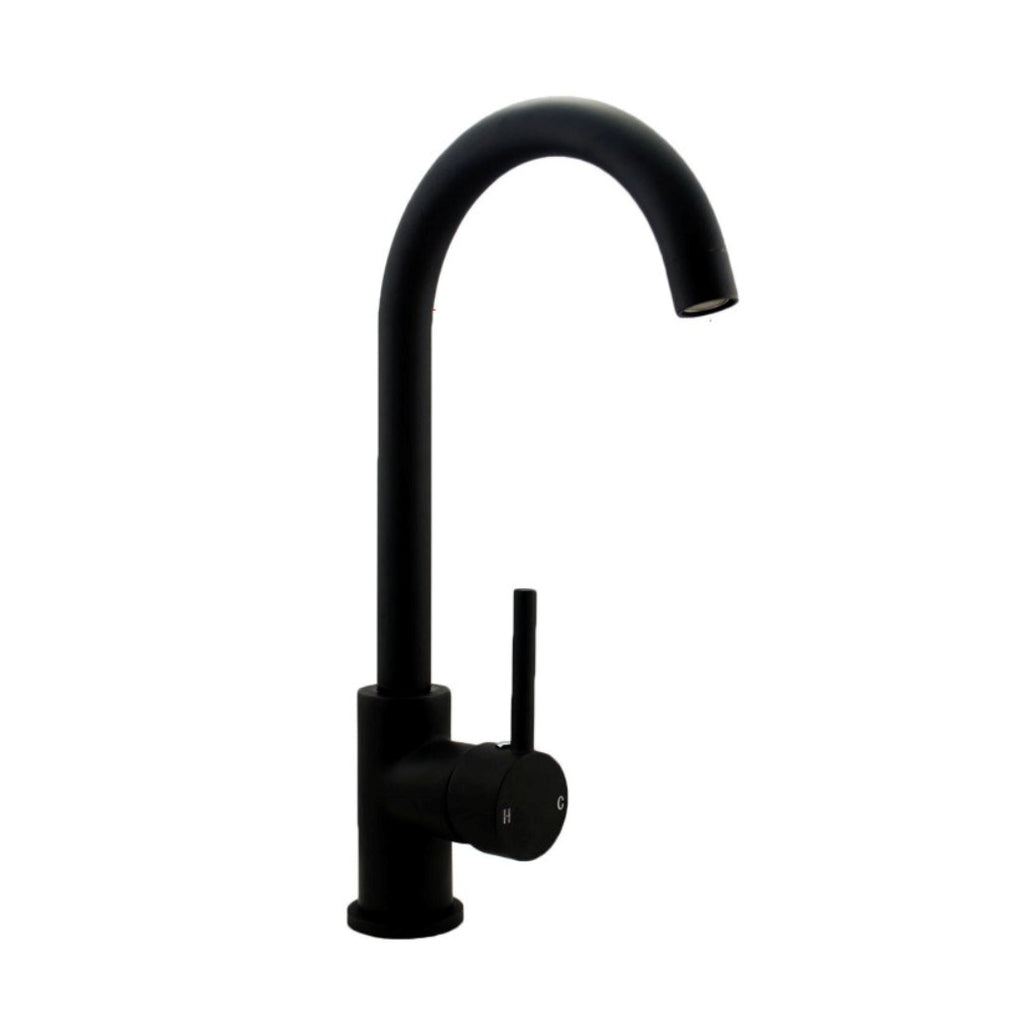 Round Kitchen Sink Mixer Tap 360 Degree Swivel