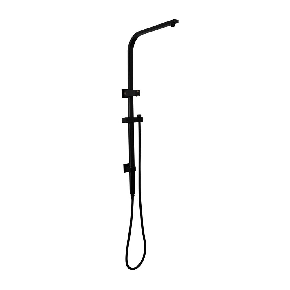 Square Twin Shower Rail
