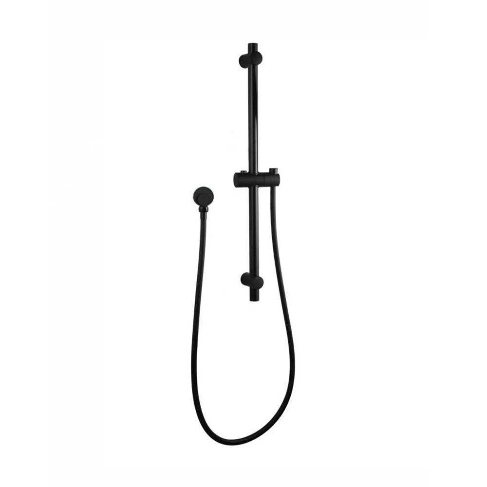 Round Single Shower Rail