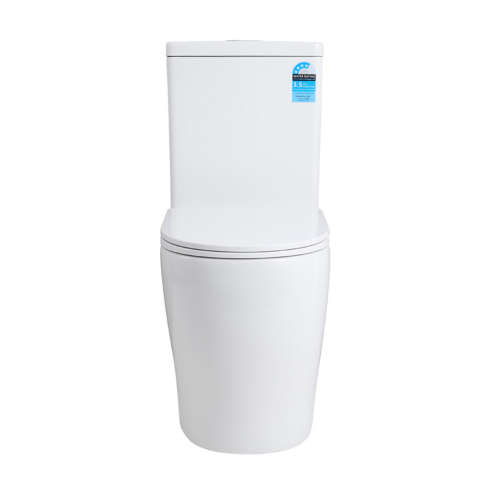Tornado Series Toilet Suite, Rimless Tornado Flush Pan