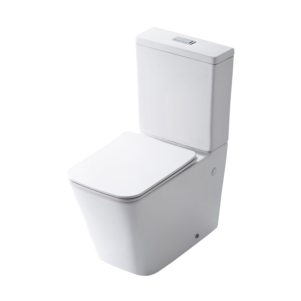 Rimless Wall Faced Toilet Suite 3