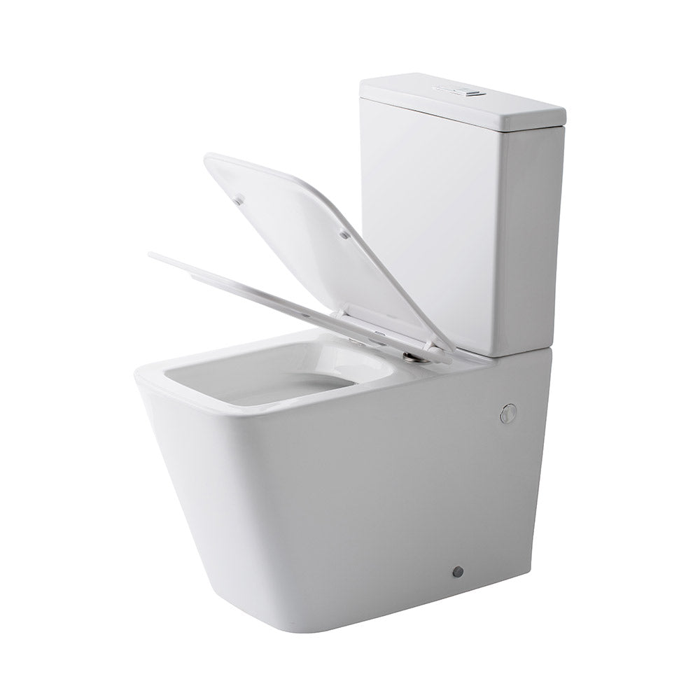 Rimless Wall Faced Toilet Suite 3