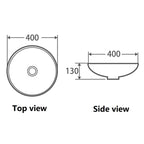 Round Above Counter Basin 3