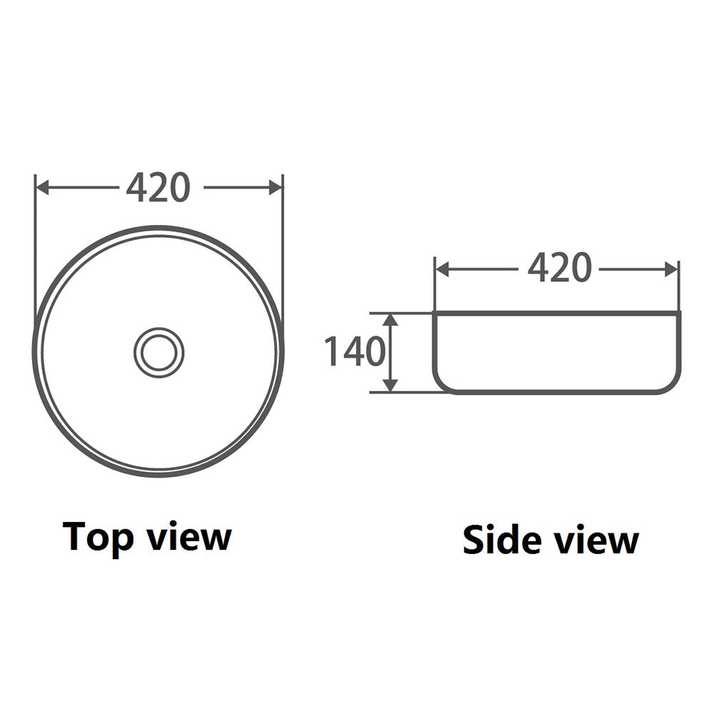 Round Above Counter Basin 4