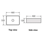 Rectangle Above Counter Basin