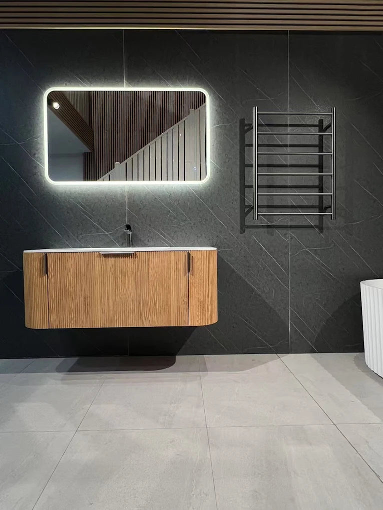 Vanity, Mirror and Towel Rail